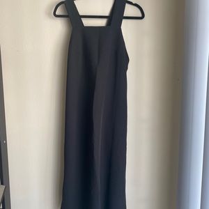 ASOS Black Pinafore Dress